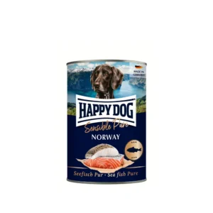Happy Dog غذای مرطوب سگ بالغ Sensible Pure Norway با ماهی 6×200 گرم