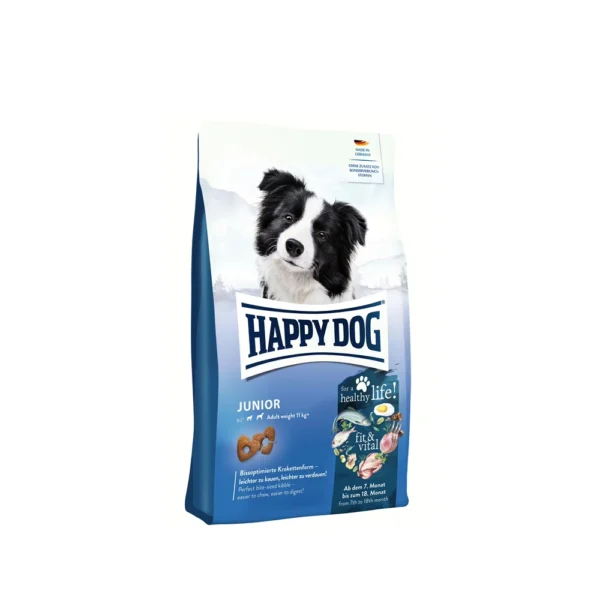 Happy Dog غذای خشک سگ جوان fit & vital Junior 1 کیلوگرم