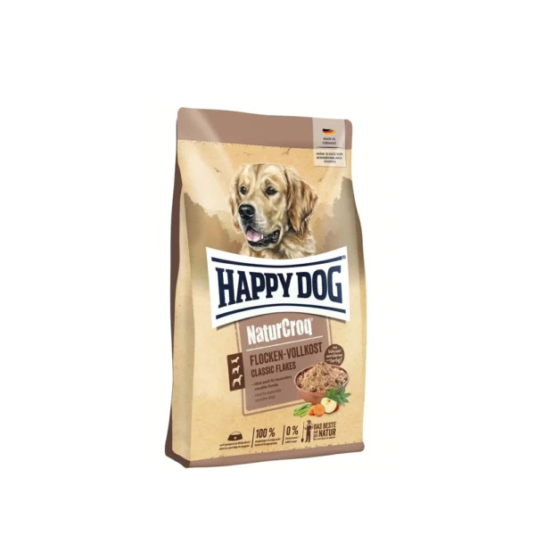 Happy Dog فلیک و مکمل غذایی NaturCroq Classic Flakes برای سگ 1.5 کیلوگرم