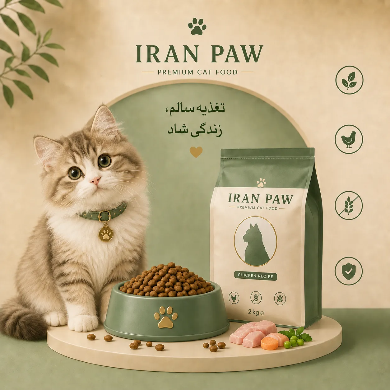 غذای گربه
